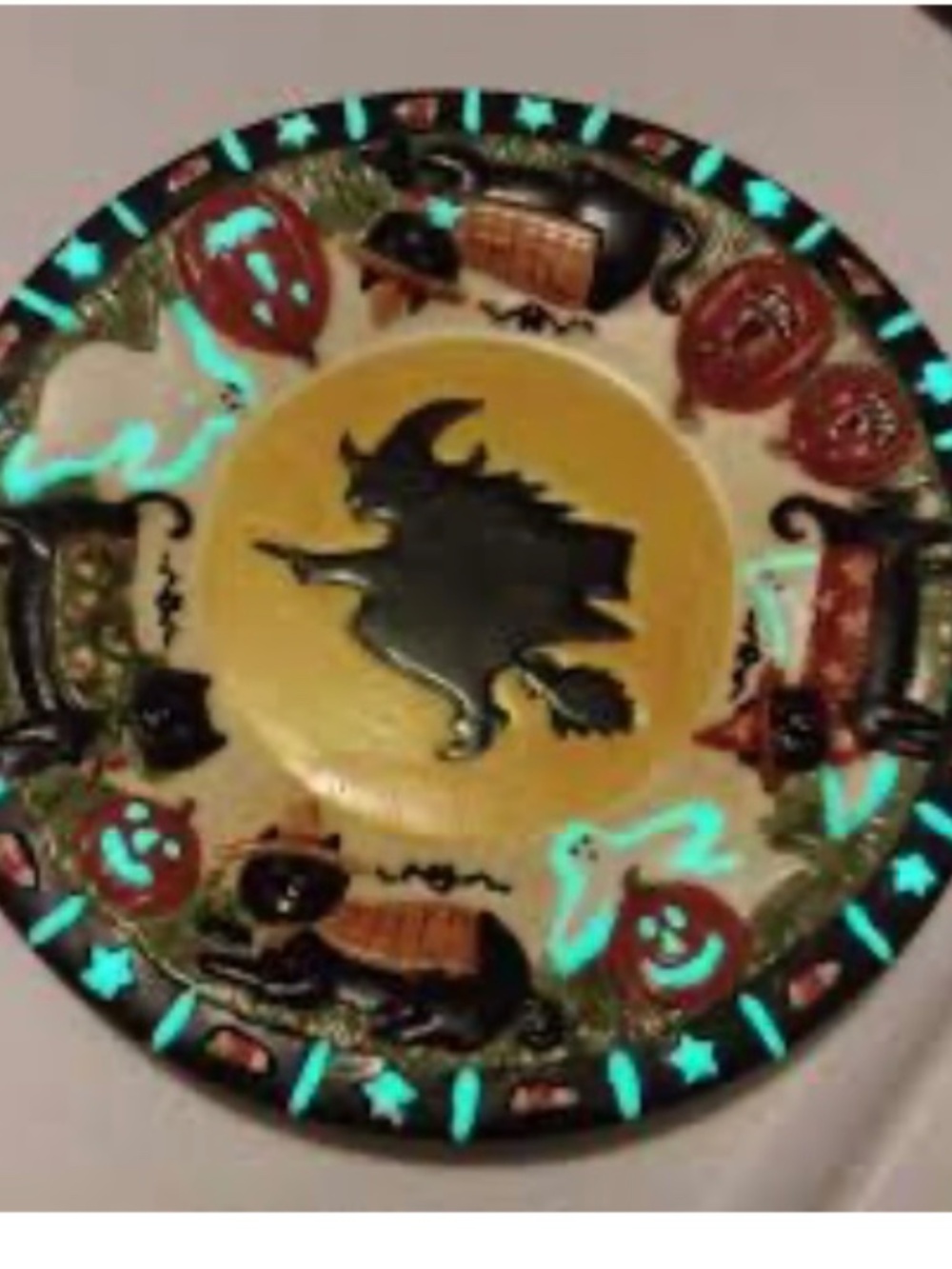 Yankee Candle Teresa Kogut Witch Plate Base #1078141 - Picture 4 of 6